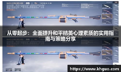 从零起步：全面提升和平精英心理素质的实用指南与策略分享